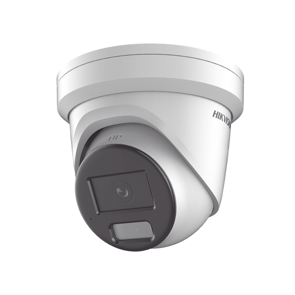 [DS-2CD3386G2H-LISU] Turret IP 8 Megapixel (4K) / Lente 2.8 mm / Dual Light (40 mts IR + 40 mts Luz Blanca) / DARKFIGHTER S / Exterior IP67 / Microfono Integrado / WDR 130 dB / 4 Analíticos: AcuSense, Deteccion Facial, Conteo de Personas por Cruce y Zona
