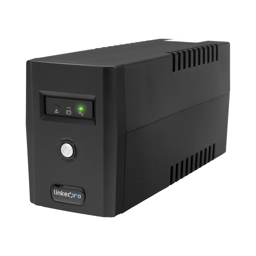 [LP800L] UPS 800VA/480 W Línea Interactiva 120Vca / 6 tomas 5-15R (4 Respaldadas) / Regulación de Voltaje / Protección RJ45