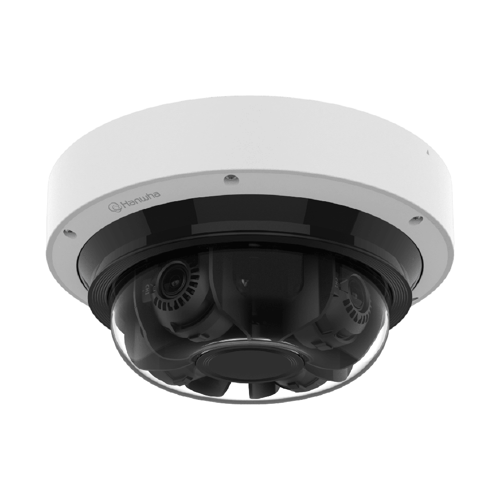 Camara Multi sensor 8MP x 4 CH con Inteligencia Artificial / Lente Motorizado de 3.3 a 5.7mm / WDR 120dB / Protección IP66 / IK10 / NEMA4X