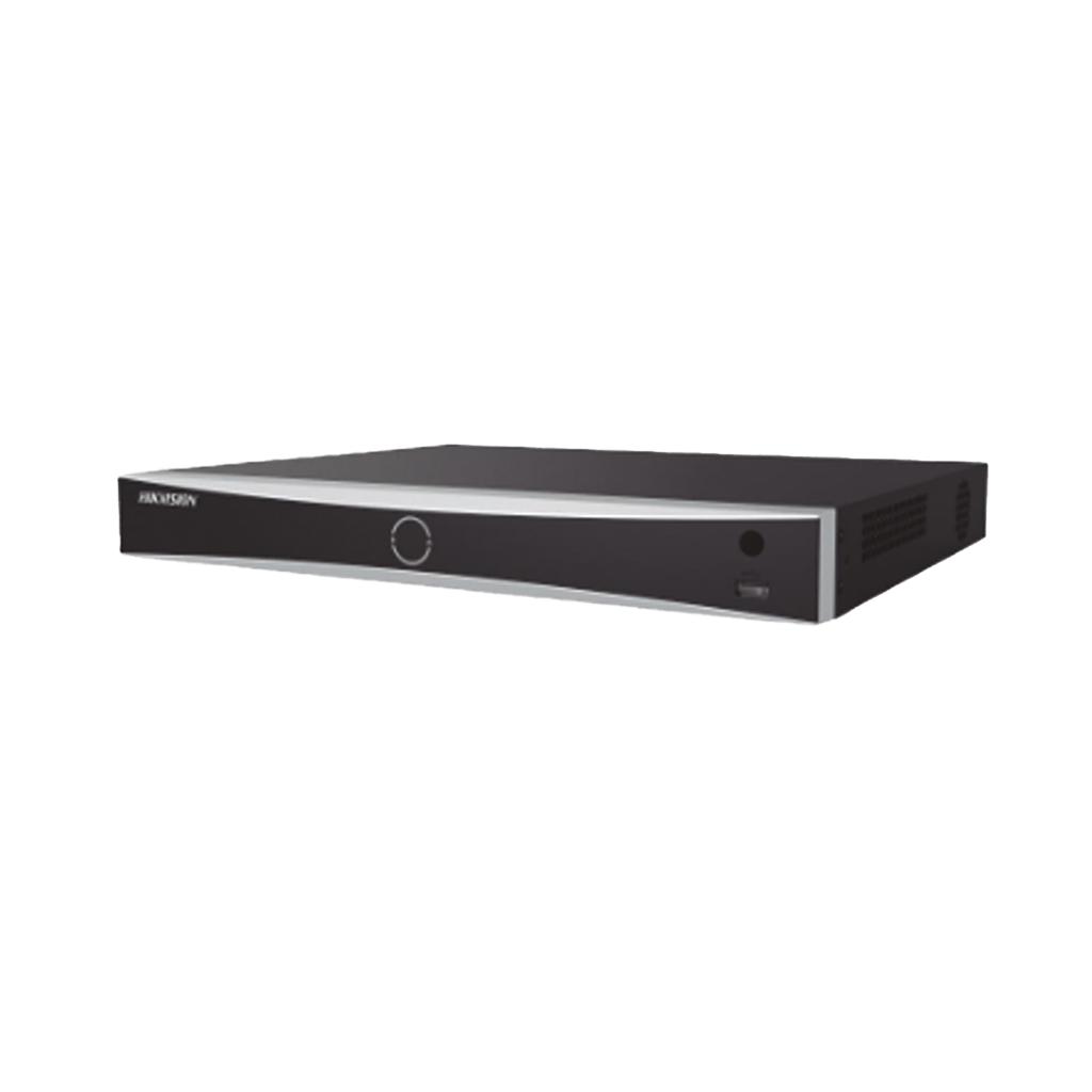 [DS-7608NXI-I2/8P/S(E)] [Acusearch] NVR 32 Megapixel (8K) / 8 Canales IP / 8 Puertos PoE+ / ACUSENSE / Reconocimiento Facial / POS / 2 Bahías de Disco Duro / HDMI en 4K / Alarmas I/O