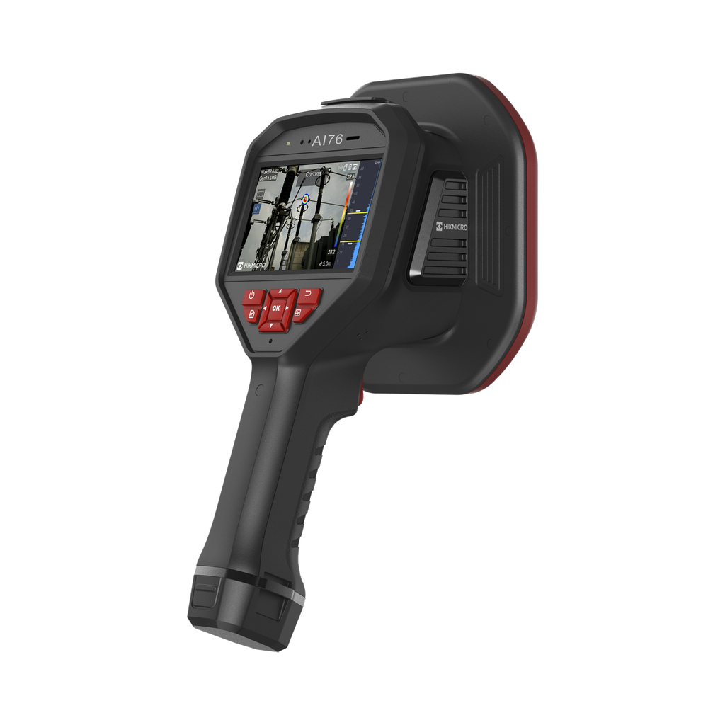 [HM-AP5DN-W/W-AI76] AI76 - Cámara de Imagen Acústica Portátil / Detección de Fuga de Gases / 136 Micrófonos / Pantalla Táctil de 4.3 / IP54