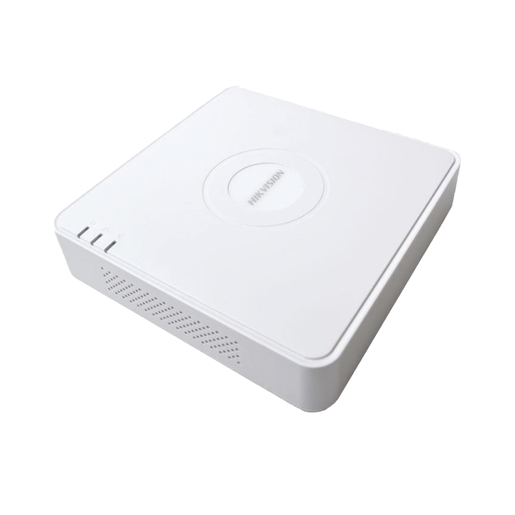 [DS-7104NI-Q1/4P(D)] DS-7104NI-Q1/4P(D) NVR 4 Megapixel (Compatible con Cámaras ACUSENSE) / 4 canales IP / 4 Puertos PoE /1 Bahía de Disco Duro / Salida de Vídeo Full HD
