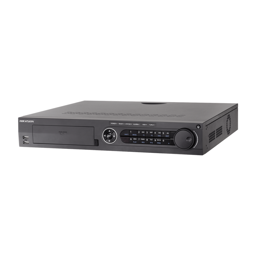 [IDS-7332HUHI-M4/S(S)] IDS-7332HUHI-M4/S(S) DVR 32 Canales TurboHD + 32 Canales IP / 8 Megapixel (4K) / 4 Bahías de Disco Duro  / RAID 0,1,5,6,10 / POS / Acusense / 16 Entradas de Alarma