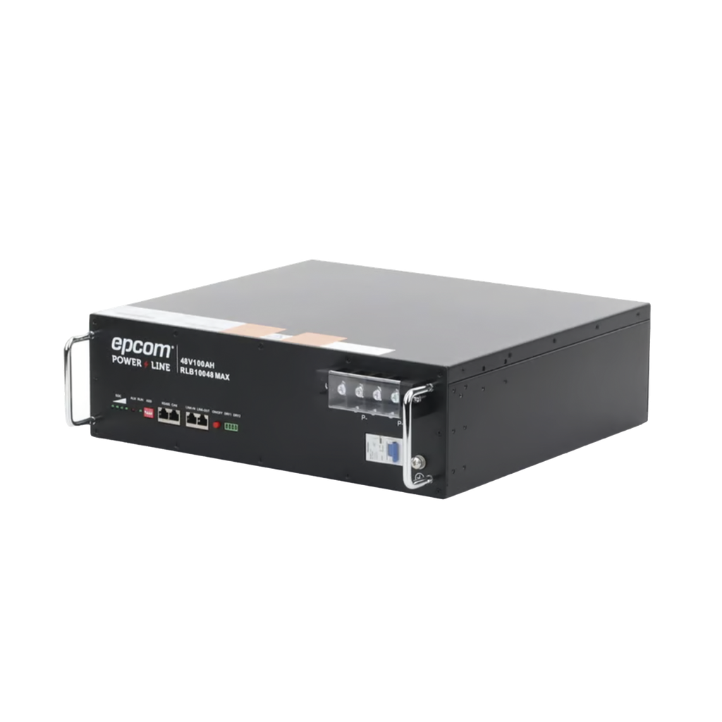 [RLB10048MAX] Batería de Litio de 4.8 Kwh, 48 Vcc, 104 Ah, 3U de Montaje en Rack.
