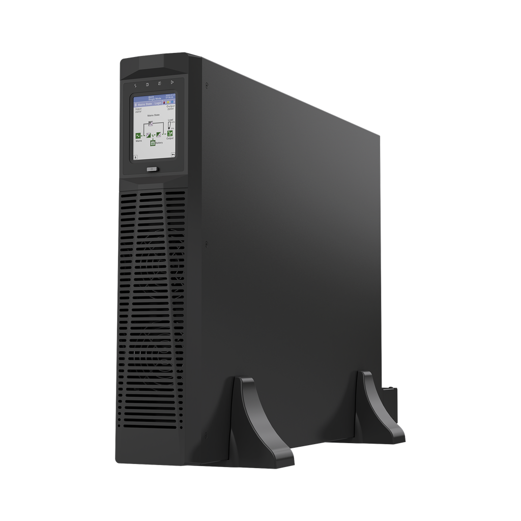 [LP10KRT220] UPS de 10 kVA, Online Doble Conversión, 200 - 240 Vac de Entrada, Fase Única, Sin Baterías con Kit de Cables de Conexión de Baterías
