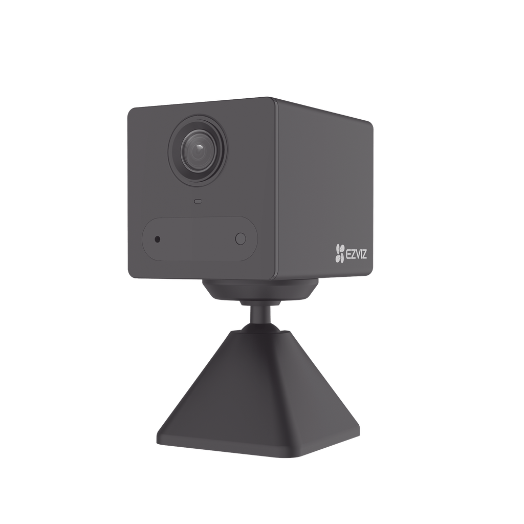 CSCB2BK Mini Cámara IP Inalámbrica Con Batería Recargable (Cero Cables) / 2 Megapíxel  / Uso en Interior / Grabación en la Nube / Base Magnética Para Adherirla a Superficies Metálicas
