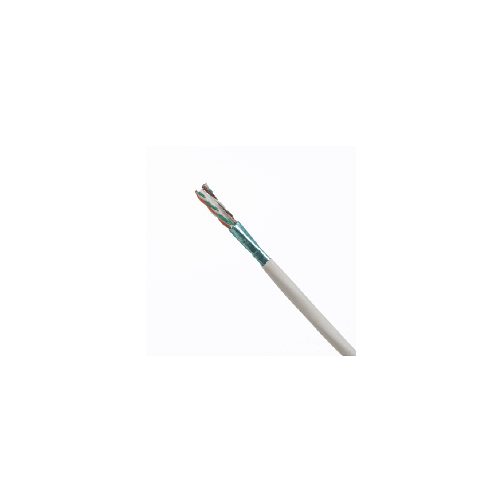 Bobina de Cable UTP de 4 Pares, Vari-MaTriX HD, Cat6A, 23 AWG, LSZH-3 (Libre de Gases Tóxicos), Color Blanco, 305m