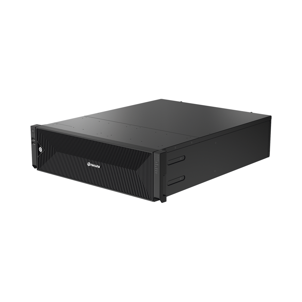 [XRN-6420DB4] NVR de 64 canales /  Hasta 32 MP / H.265 & Wisestream / Procesamiento 400 Mbps / 3 Puertos de Red / Raid 5-6 / 16 bahias para disco duro (no incluidos)