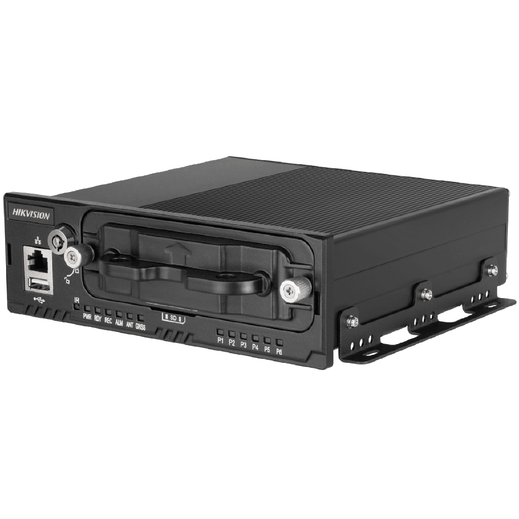 [AE-MN5043(M12)] AE-MN5043(M12) NVR Móvil de 8 Canales / 5 Megapixel / 4 Puertos PoE + 4 Vía Switch / 2 Bahías de HDD / Incluye Modulo GPS / Conector M12