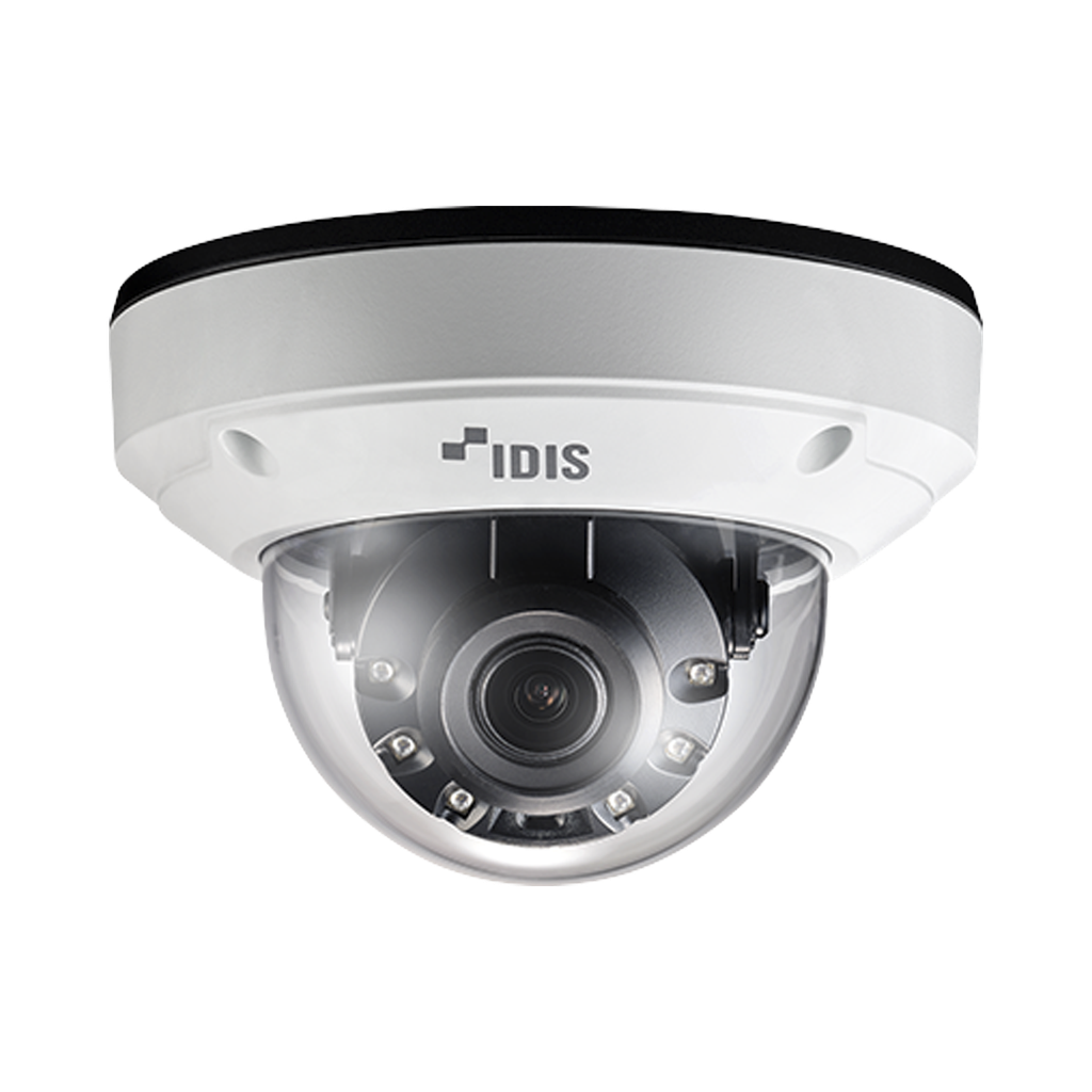DC-D4538WRA 5MP IR DOME CAMERA /MOTORIZED LENS 2.7 - 13.5MM /  IDIS DEEP-LEARNING ANALYTICS (IDLA)
