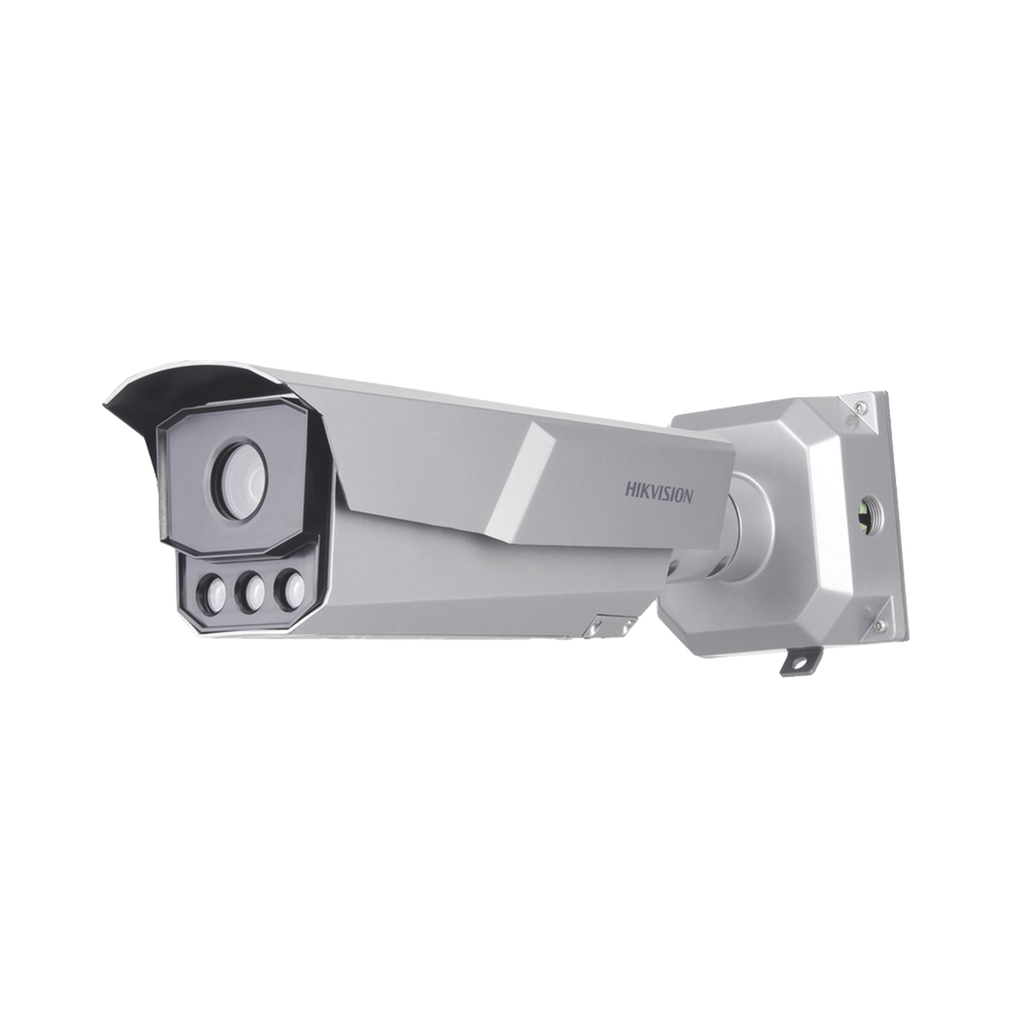 IDS-TCM403-BI(G)/POE/1050 Bala IP 4 Megapixel / ANPR / Reconocimiento y Captura de Placas Vehiculares para Trafico de Alta Velocidad / DARKFIGHTER / WDR 140 dB / IP67 / IK10 / Lente Mot. 10 a 50 mm / 40 mts IR / Micro SD