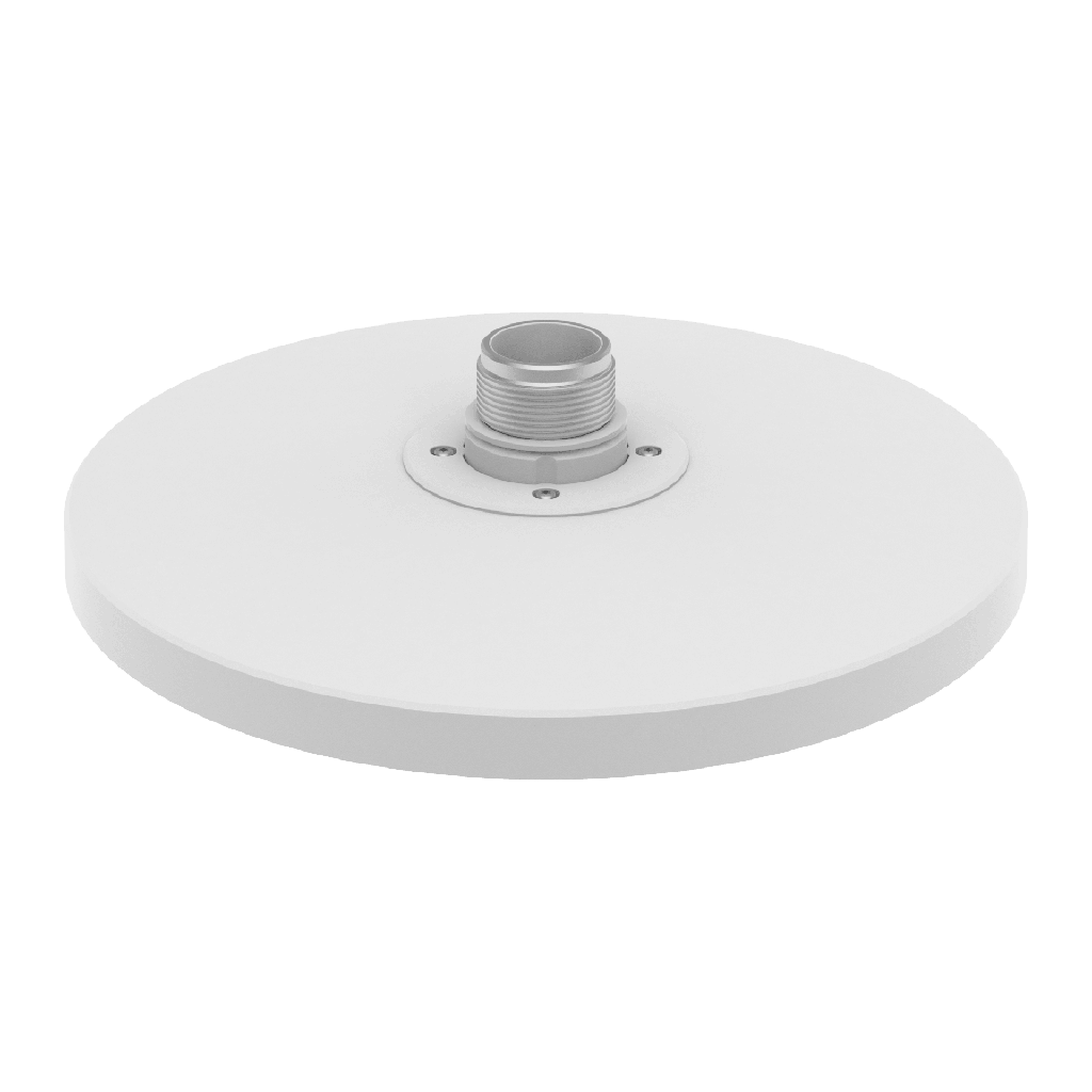 Montaje adaptador compatible con cámaras modelo PNM-9084RQZ1 / PNM-9085RQZ1 color blanco