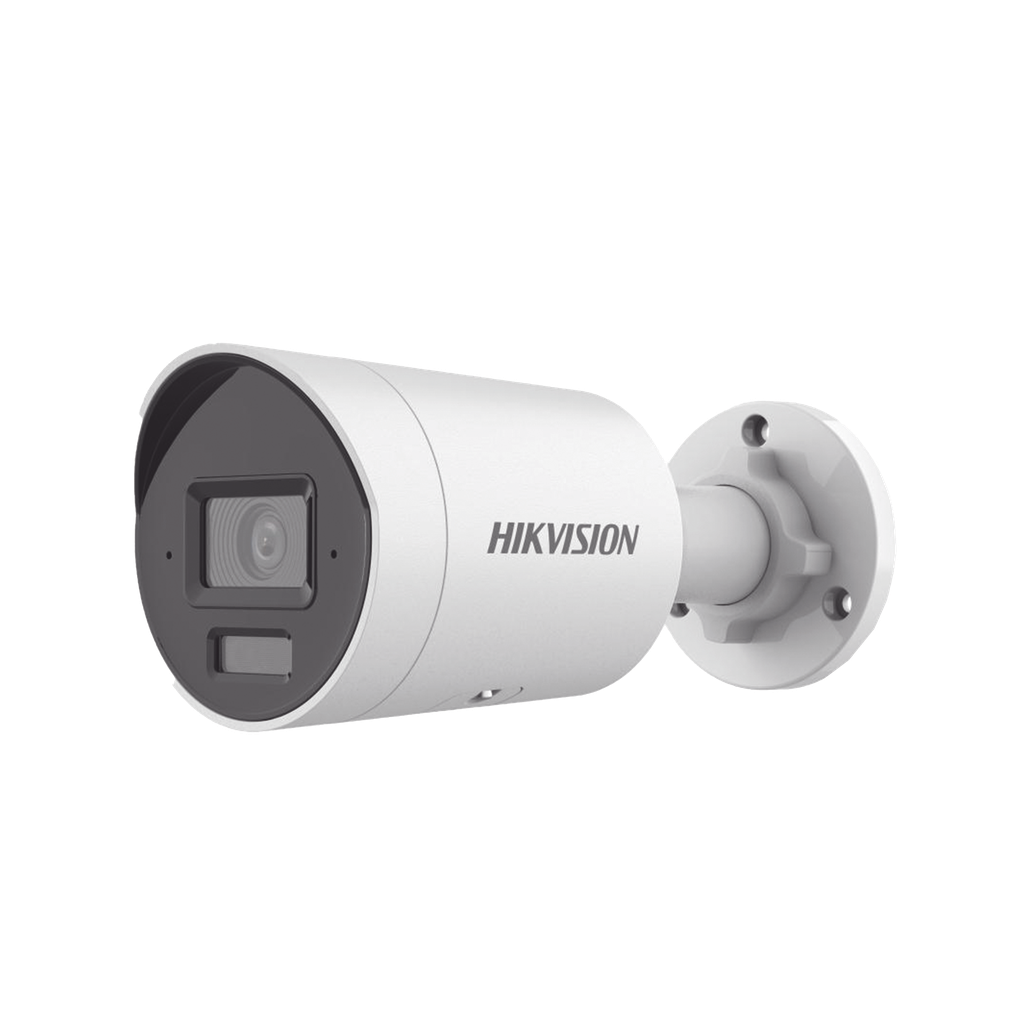 DS-2CD2023G2-LI2U [Dual Light + 2 Micrófonos Integrados] Bala IP 2 Megapixel / Lente 2.8 mm / 40 mts Luz Blanca + 40 mts IR / ACUSENSE / Exterior IP67 / WDR 120 dB / PoE  / Micro SD / Metal / ACUSEEK
