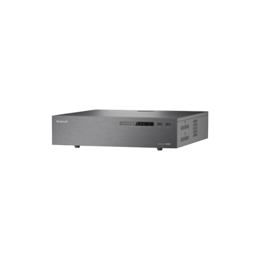 HN35640892NR NVR 8MP 4K / 64 Canales IP / RAID 1/5/6 / H.265 / 16 TB (8 x 2 ) Incluidos / 8 Bahías HDD Totales / ONVIF / NDAA / Audio y Alarmas I/O / Soporta IA / Serie 35 / Honeywell Security