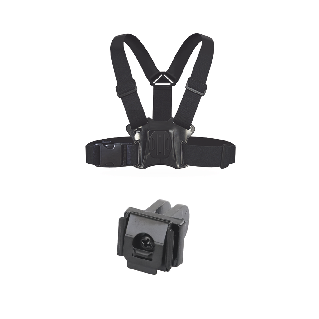 [DS-MH1711-HM/K] Kit de Arnes de Pecho y Adaptador para Body Cam HIKVISION / Compatible con DS-MH2311 y DS-MCW406.