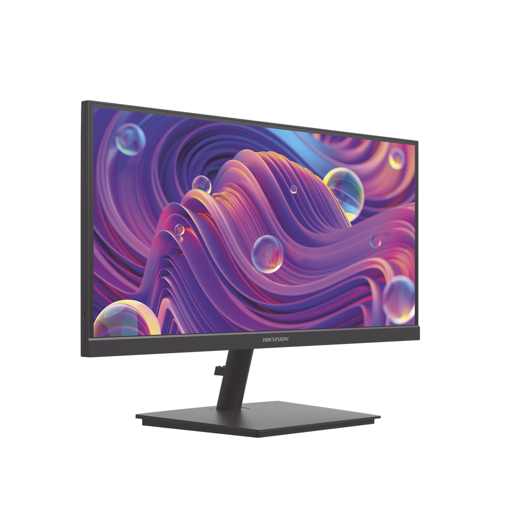 Monitor LED Full HD (1920 X 1080) de 21.5 / Ideal para CCTV, Oficina y Hogar / Entrada HDMI-VGA / Montaje VESA (75 X 75) / Uso 24/7 / Backlight E-LED / 100 Hz / Ultra Delgado / Bocinas Integradas