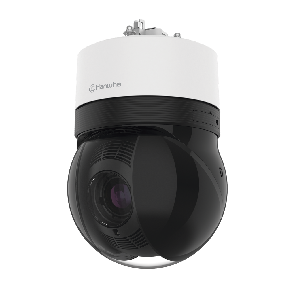 Domo IP PTZ 4MP Antivandálico / 31X Zoom Óptico / IR 300m / WDR 150DB / Auto Tracking / Video Analíticos / H.265 & WiseStream II