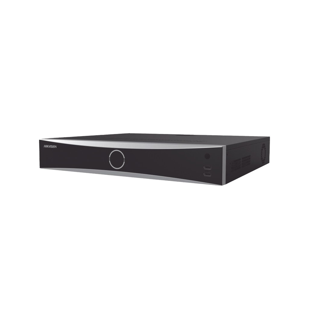 NVR 32 Megapixel (8K) / Reconocimiento Facial (Base de Datos) / 16 Canales IP / 4 Bahías de Disco Duro / HDMI en 8K / ACUSENSE / Soporta POS / AcuSearch