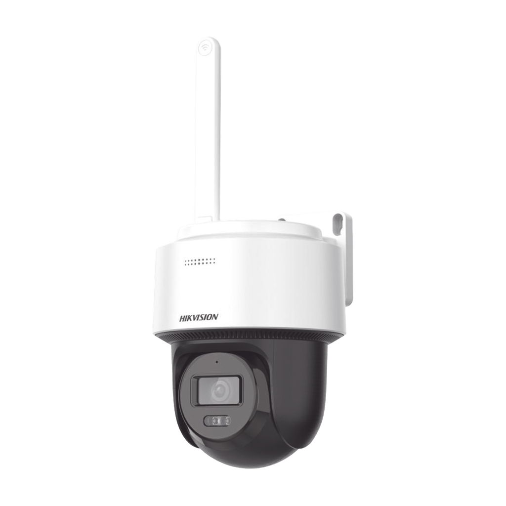 [DS-2DE2C200IWG/W(W)] [FlexVu] PT IP 2 Megapixel / Lente 4 mm / 30 mts IR / Exterior IP66 / Wi-Fi / dWDR / ACUSENSE Lite / Autoseguimiento / H.265+ / Micrófono y Bocina Interconstruido / Micro SD / Se Conecta Directo a la App de Hik-Connect / Montaje Techo o Pared