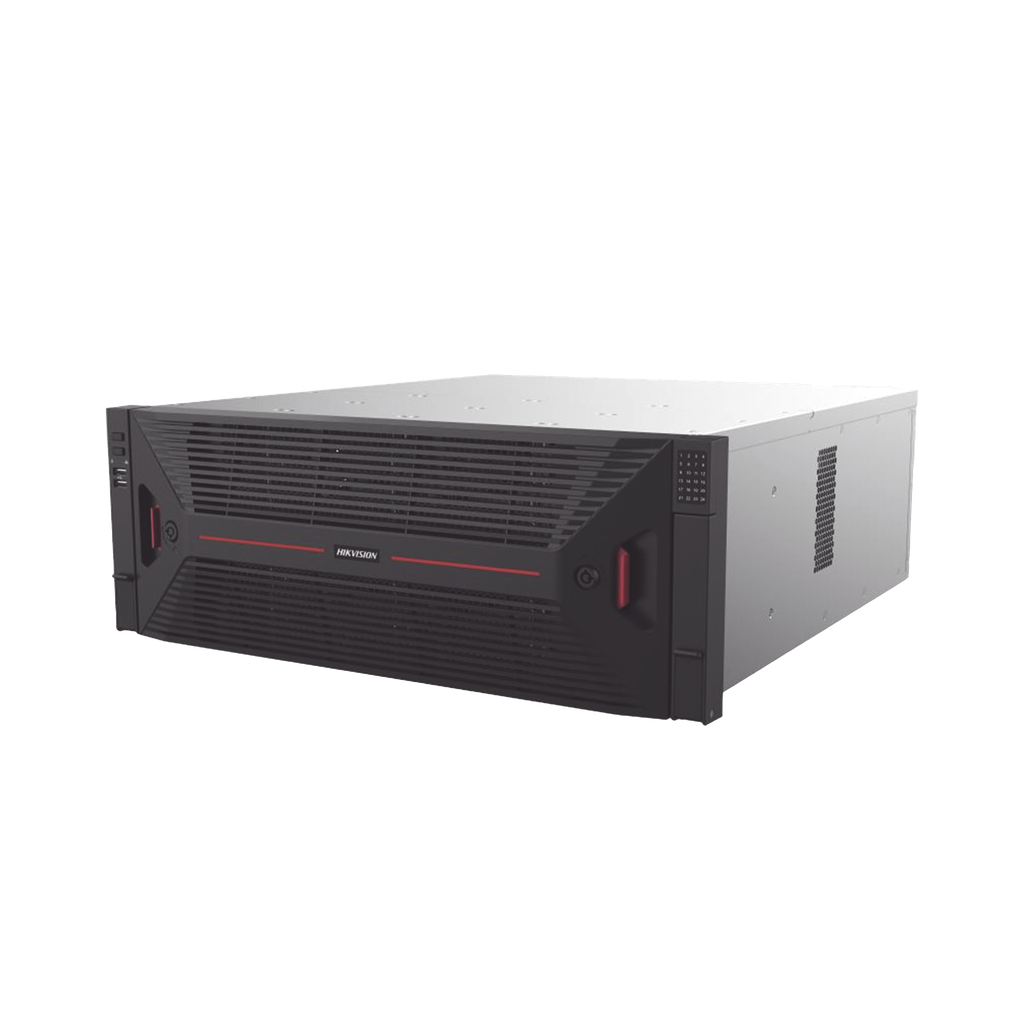 [DS-96128NI-H24R] NVR 32 Megapixel (8K) / 128 canales IP / 24 Bahías de Disco Duro / 4 Puertos de Red / Soporta RAID con Hot Swap / Fuente Redundante / NVR de Alto Desempeño
