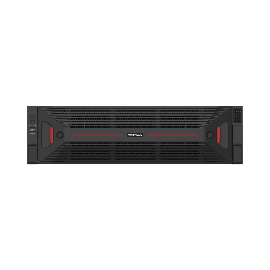 [DS-96128NI-H16R] DS-96128NI-H16R NVR 32 Megapixel (8K) / 128 canales IP / 16 Bahías de Disco Duro / 4 Puertos de Red / Soporta RAID con Hot Swap / Fuente Redundante / NVR de Alto Desempeño