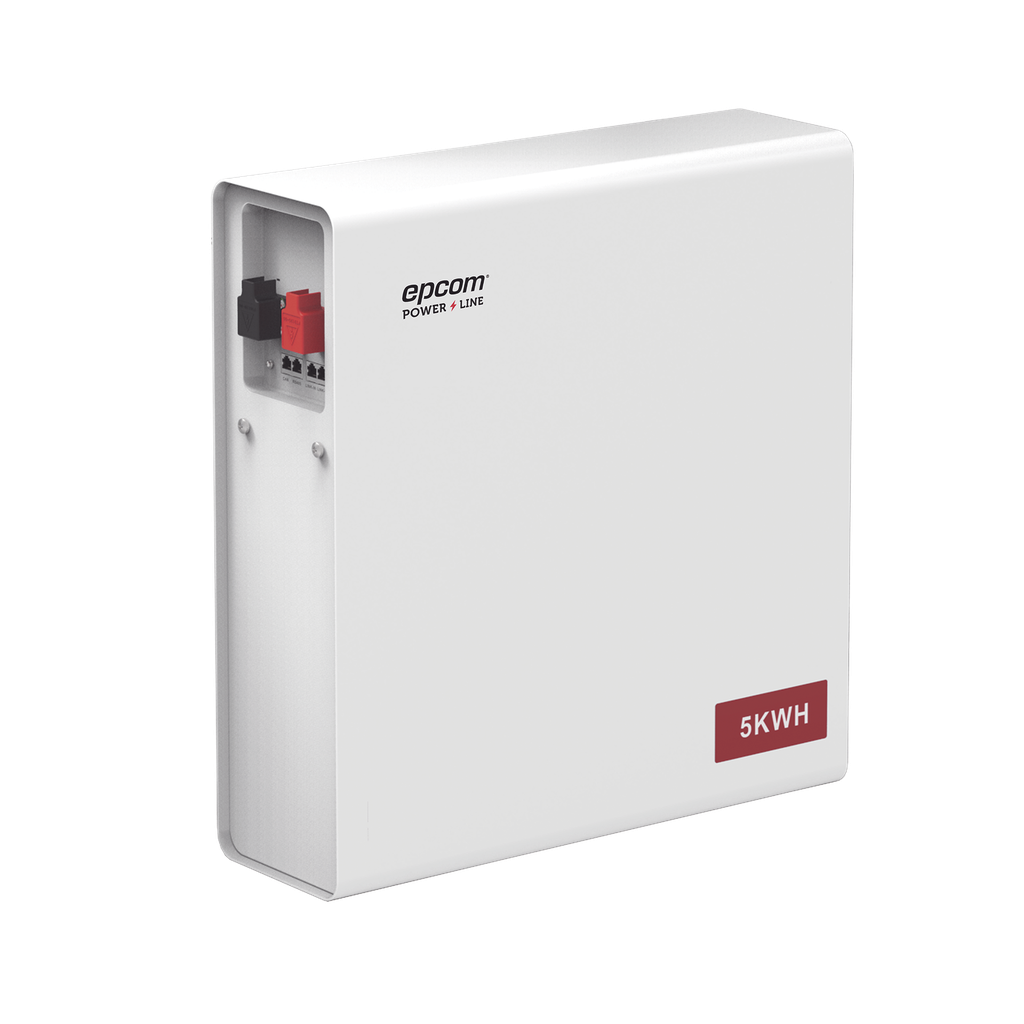 [RES1005K] Batería de Litio Hierro Fosfato (LiFePO4)  de 5 Kwh, 51.2 Vcc, 100 Ah, Outdoor, Instalación a pared