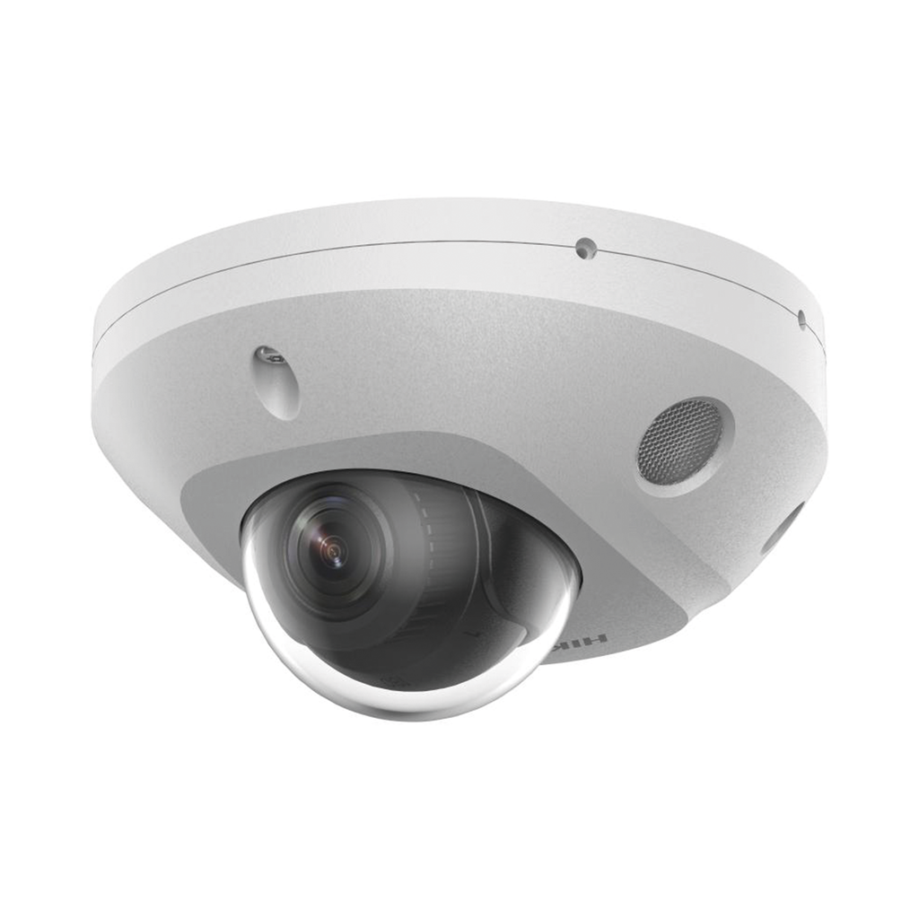 [Dual Light + 2 Micrófonos Integrados] Mini Domo IP 4 Megapixel / Lente 2.8 mm / 30 mts Luz Blanca + 30 mts IR / ACUSENSE / Exterior IP67 / IK08 /  WDR 120 dB / PoE / ONVIF / MicroSD / ACUSEARCH