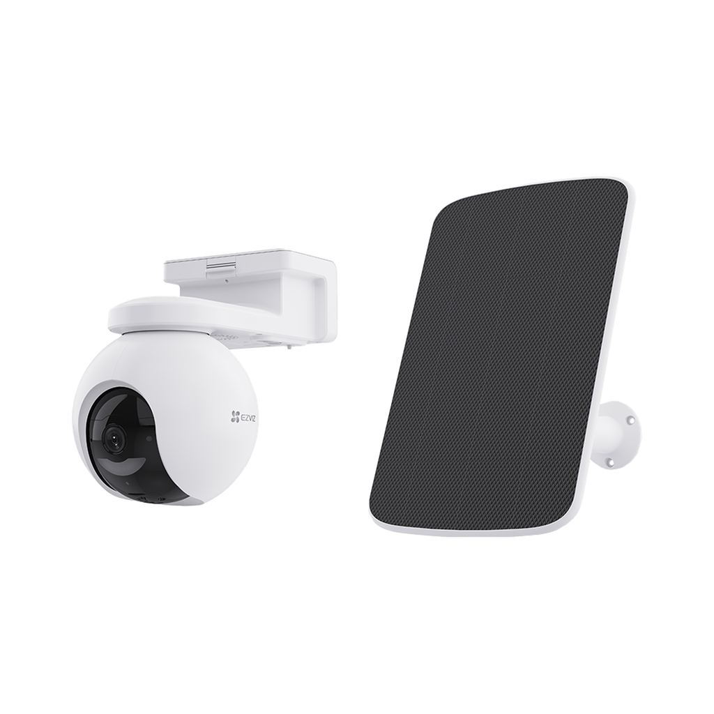 [CS-CB8/SP] Kit de Cámara de Batería Recargable 10400mAh y Panel Solar / Wi-Fi  / Incluye 1 pieza de CS-CB8 y 1 Pieza de Panel Solar