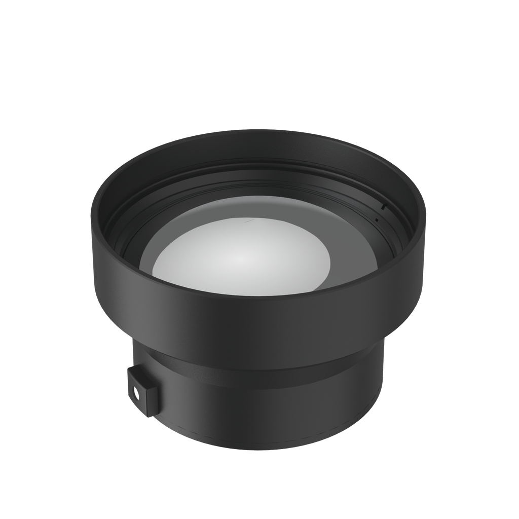 Lente Fijo 50 mm / Apertura 12.3º o 9.3º / Compatible con Cámaras HIKMICRO  G41, G41H, G61, G61H