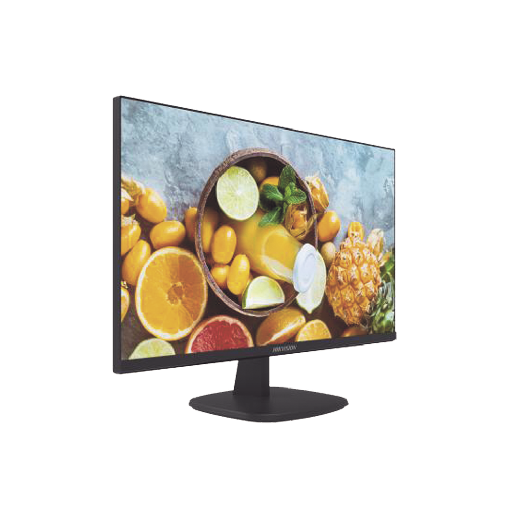 [DS-D5227U3-1P0] Monitor LED 4K de 27 / Ideal para CCTV, Oficina y Hogar / Entrada HDMI-DP / Montaje VESA (100 X 100) / Uso 24/7 / Backlight E-LED / Ultra Delgado