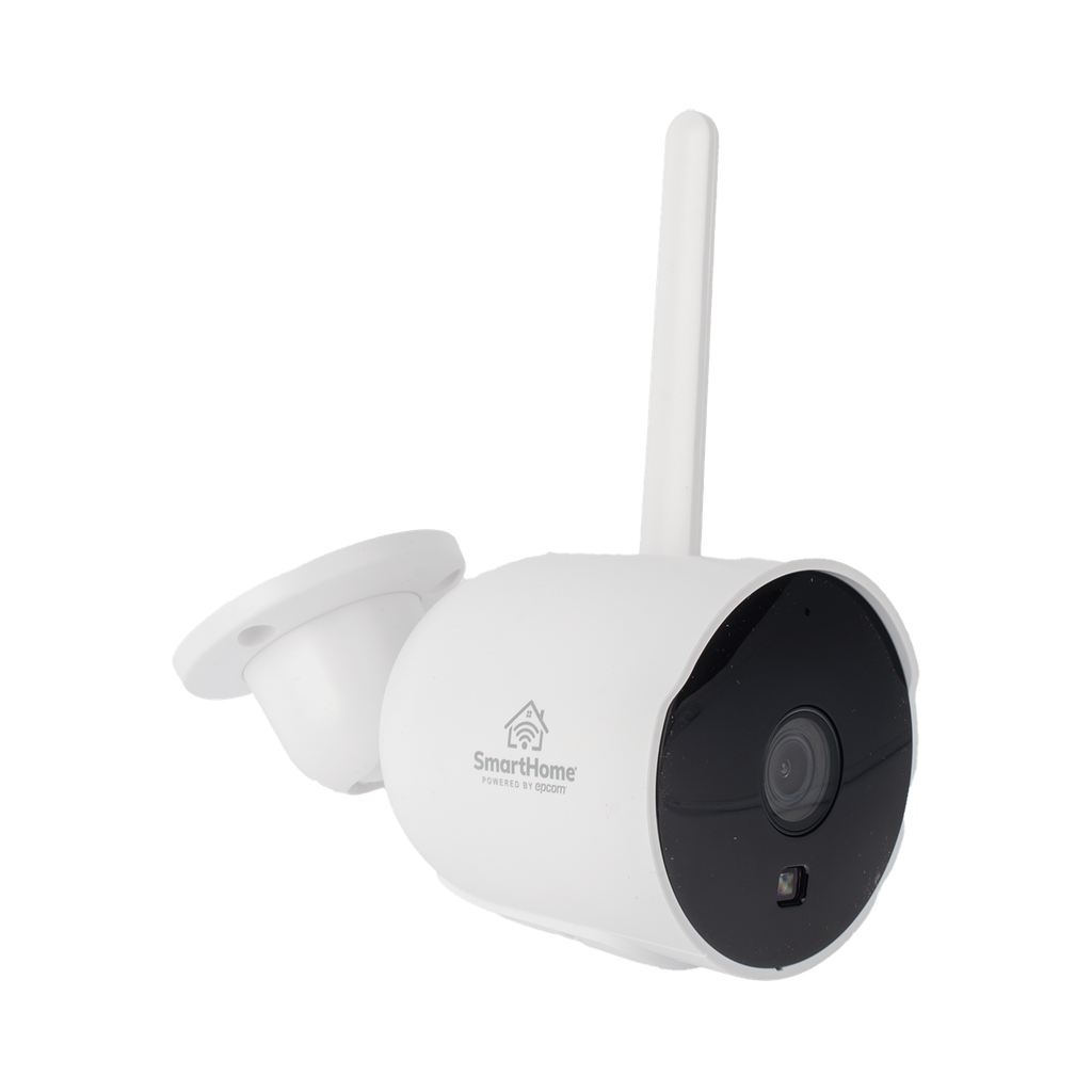 CAMARA BALA IP 2MP| WIFI | AUDIO DE 2 VIAS| ALMACENAMIENTO EN MICROSD| LENTE DE 4MM | ANGULO DE APERTURA 90 GRADOS IP65