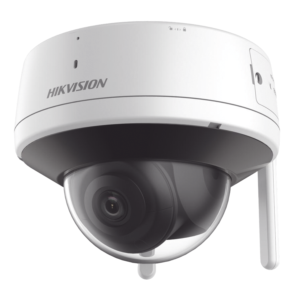 DS-2CV2141G2-IDW(W) [Stand Alone] Domo IP 4 Megapixel / Lente 2.8 mm / 30 mts IR / Exterior IP66 / Wi-Fi / ACUSENSE Lite / dWDR  / H.265+ / Micrófono y Bocina Interconstruido / Micro SD / Se Conecta Directo a la App de Hik-Connect