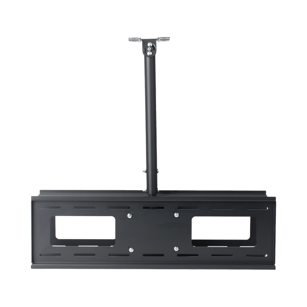 [EPB64PD] Montaje de Techo Universal Doble para Monitores de 32 a 65 / Soporta hasta 60 kg x pantalla  / Vesa 600 x 400/  Acero / Montaje Telescopico de 50 cm hasta 90 cm