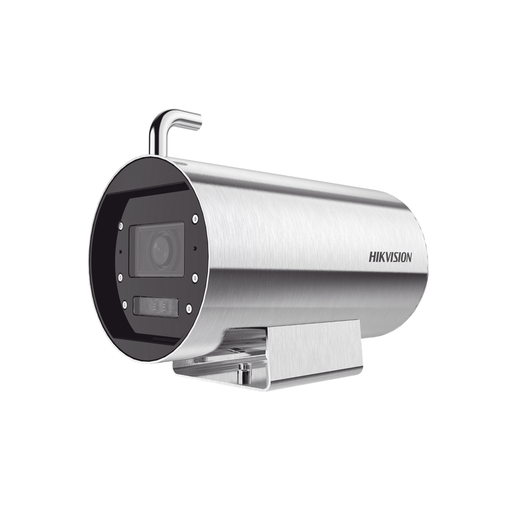 DS-2XT6645G0-LIZS/C25 Bala IP 8 Megapixel / Lente Mot. 2.8 a 12 mm / Acero Inoxidable (304) / Altas Temperaturas (250°C) / Refrigeración por Agua / IP68 / Dual Light (30 mts IR + 20 mts Luz Blanca) / WDR 120 dB / ONVIF / PoE+ / Alarmas I/O / ACUSENSE
