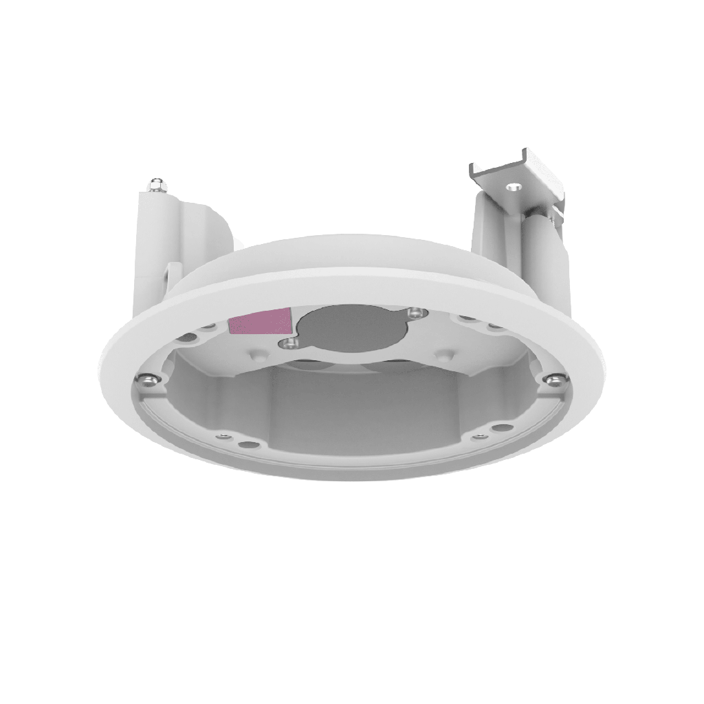 [SHD-1370FPW] Montaje para instalación dentro de Plafón compatible con domos fijos Hanwha series XNV y PNV.