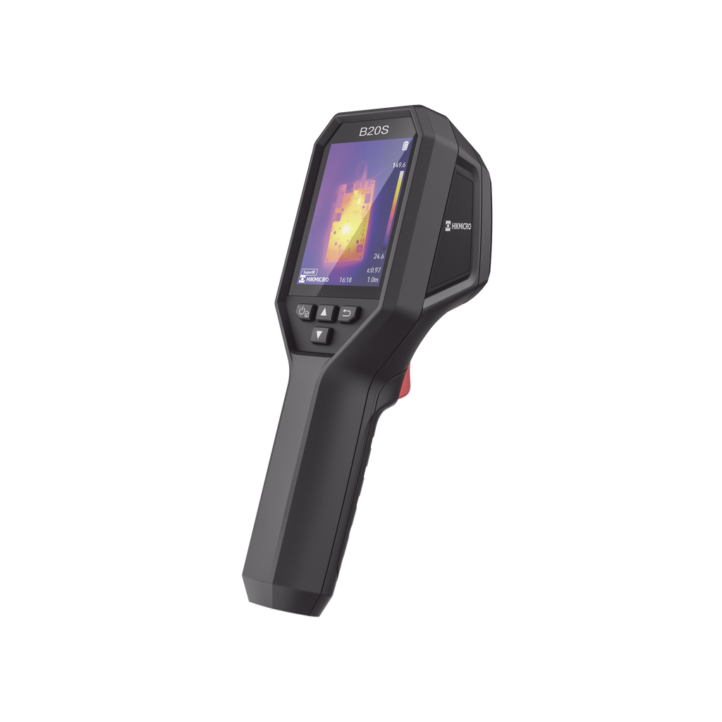 [HM-TP52-3AQF/W-B20S] B20S - Cámara Termográfica Portátil / Resolución IR 256 x 192 y Visual 2MP / Rango de -20°C a 550°C / Pantalla LCD 3.2 / SuperIR / Modos Fusión y PIP / Wi-Fi / Memoria 16GB