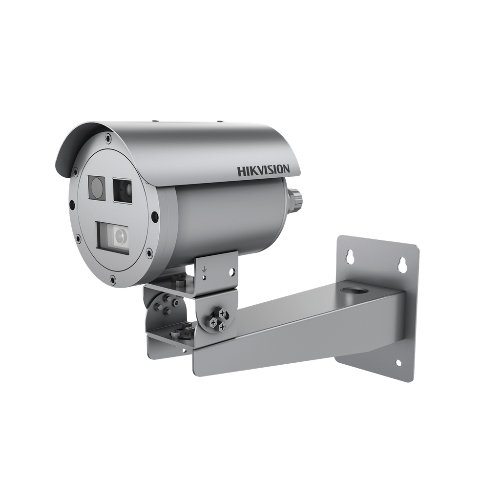DS-2TD2568T-15/G0/T1Y Bala IP Térmica Dual / Termico 7 mm (256 X 192) + Óptico 4 mm (4 MP) / Termométrica / Detección de Temperatura / IP68 / 30 mts IR / Antiexplosión / Anticorrosión