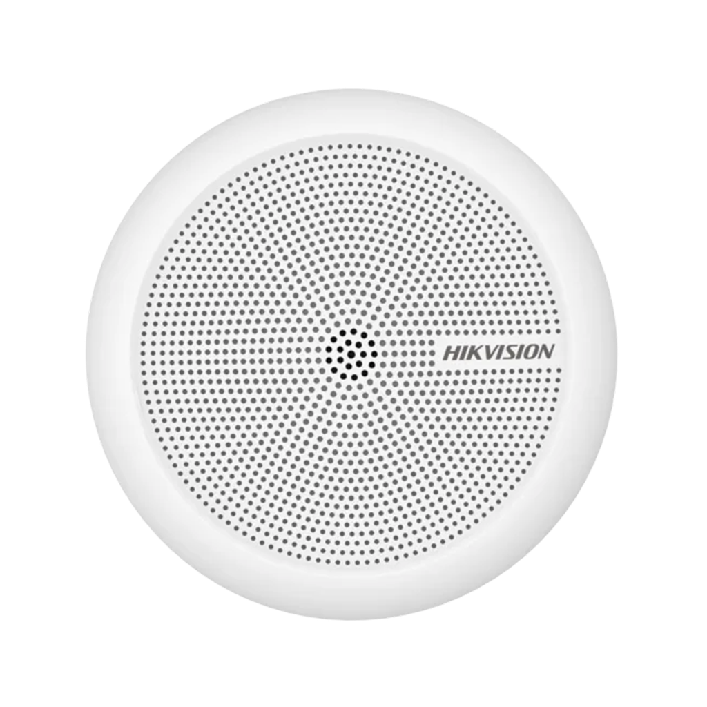 [DS-2FP2061] Micrófono Omnidireccional (360°) / Uso en Interior / Preamplificado para CCTV / Cancelación de Ruido Ambiental / Uso en Techo - Pared - Escritorio / Alcance de 5 Metros