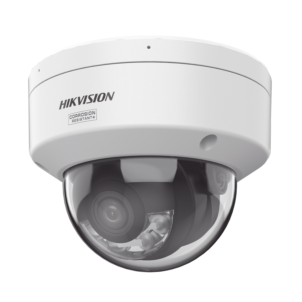 [DS-2CD2167G3-LIS2UY] DS-2CD2167G3-LIS2UY [Dual Light + ColorVu 3.0 + HikAI] Domo IP 6 Megapixel / Lente 2.8 mm / 30 mts IR + Luz Blanca / 2 Microfonos Integrados / Exterior IP67 / WDR 130 dB / ACUSENSE 3.0 / Metal / NEMA 4X / ACUSEEK