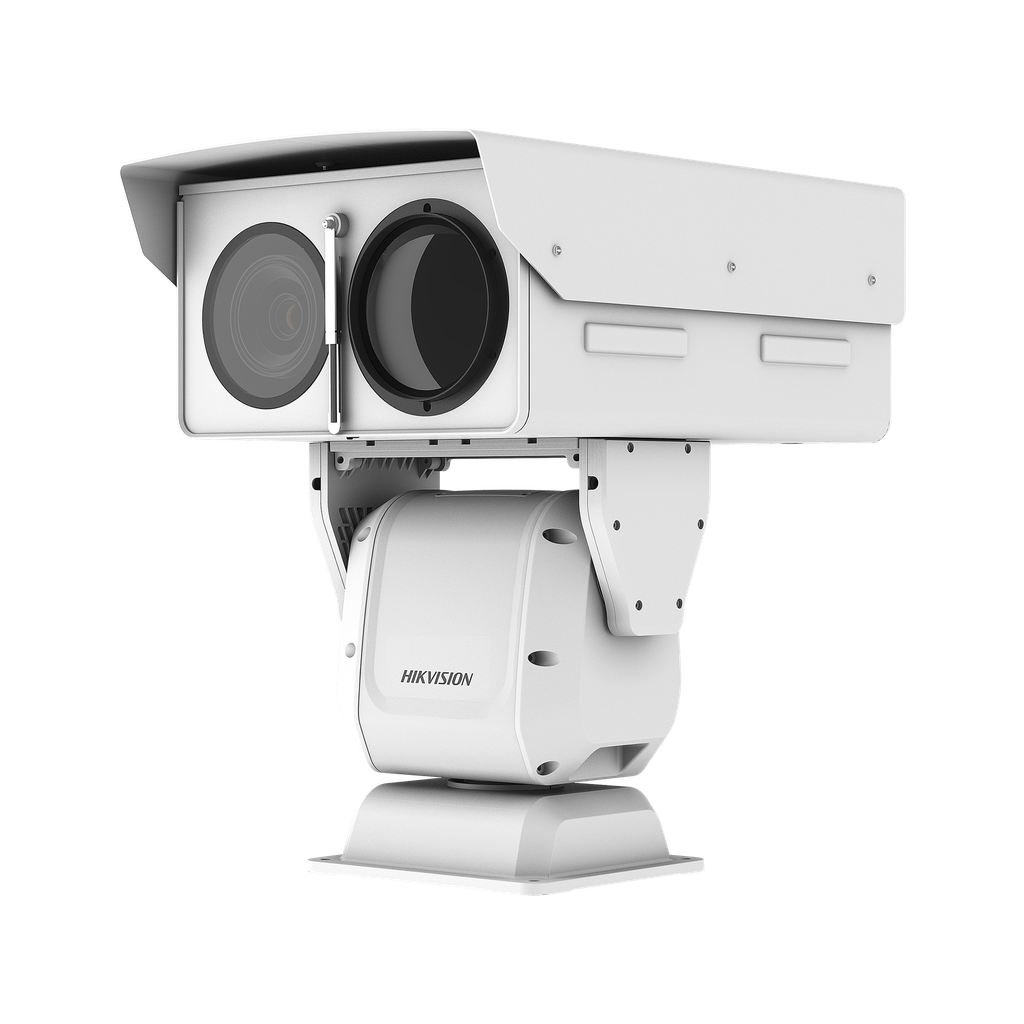 DS-2TD8167-190ZC4F/W PTZ IP Punta de Poste / Lente Térmico 36 - 190 mm (640 X 512) / Lente Óptico 56X Zoom  /Exterior IP66 / 48 Vcc