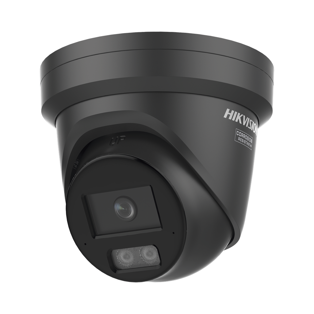 [DS-2CD2367G3-LI2UY(BLACK)] DS-2CD2367G3-LI2UY(BLACK) [Dual Light + ColorVu 3.0 + HikAI] Turret IP 6 Megapixel / Lente 2.8 mm / 30 mts IR + Luz Blanca / 2 Microfonos Integrados / Exterior IP67 / WDR 130 dB / ACUSENSE 3.0 / Metal / NEMA 4X / ACUSEEK