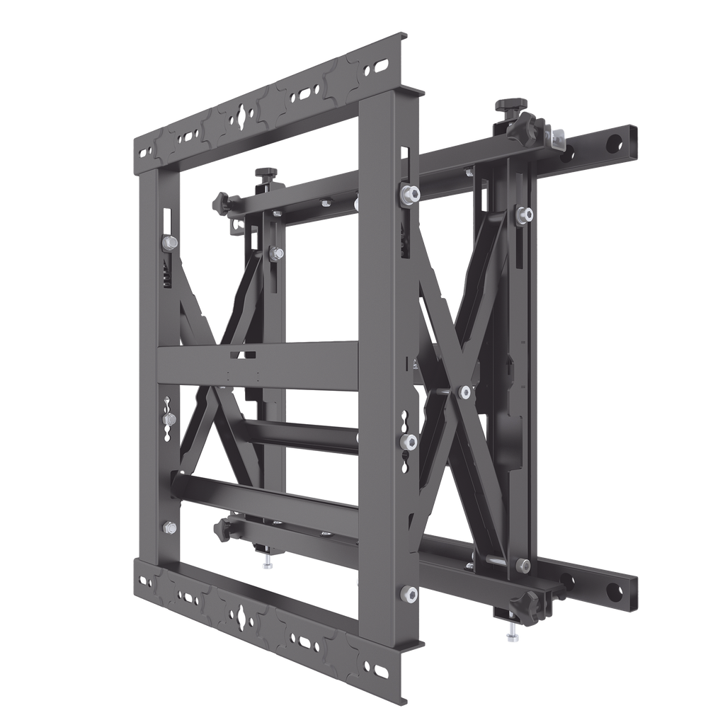 Soporte Modular de Pared para Videowall | Pop Out | Peso Máx. Sopotado 50 Kg | Soporta Formato Horizontal y Vertical.
