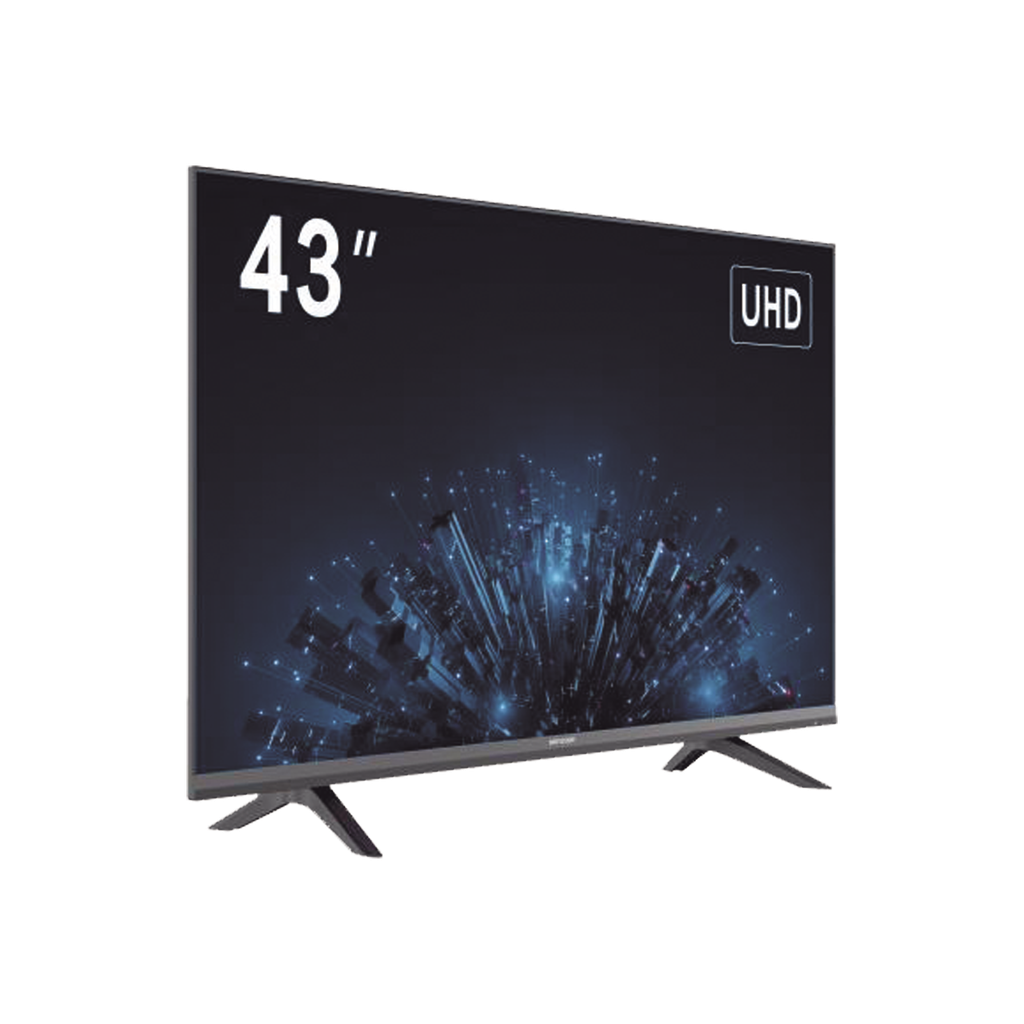 Monitor LED 4K de 43 / Ideal para Oficina y Hogar / Uso 24-7 / Entrada HDMI / Compatible con Montaje VESA (200 X 200) / Bocinas Integradas