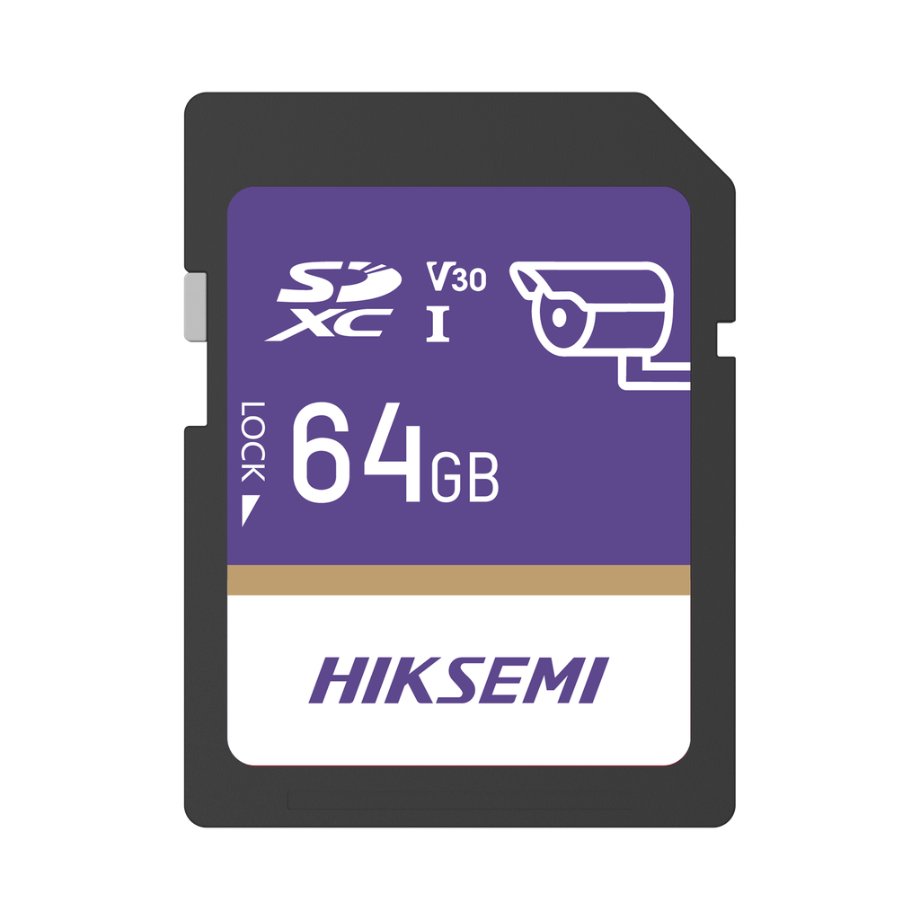 Memoria SD Clase 10 de 64 GB / Especializada Para Videovigilancia