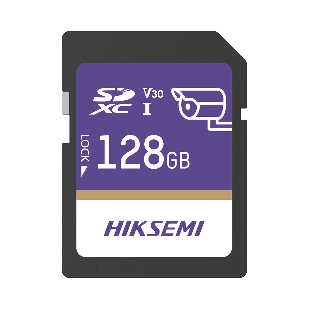 [HS-SD-P10/128G/GUARDPRO] Memoria SD Clase 10 de 128 GB / Especializada Para Videovigilancia
