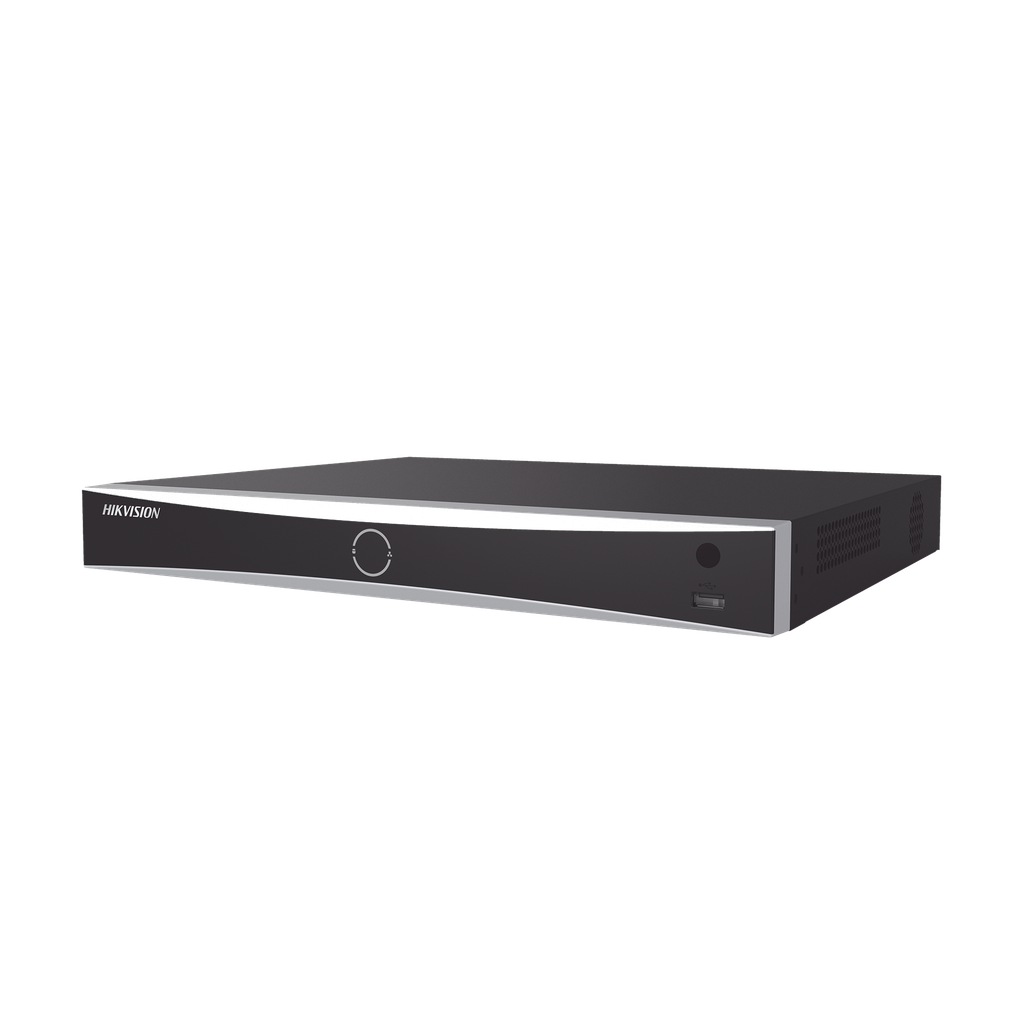 [Acusearch] NVR 12 Megapixel (4K) / 32 canales IP / AcuSense (Evita Falsas Alarmas) / Reconocimiento Facial / 2 Bahías de Disco Duro / HDMI en 4K / Sin Puertos PoE+
