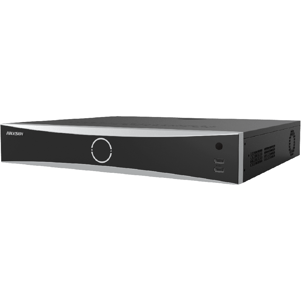[DS-7732NXI-I4/16P/S(E)] DS-7732NXI-I4/16P/S(E) NVR 32 Megapíxel (8K) / 32 Canales IP / 16 Puertos PoE+ / ACUSENSE / ANPR / Conteo de Personas / Reconocimiento Facial / 4 Bahías de Disco Duro / Soporta POS / Alarmas I/O