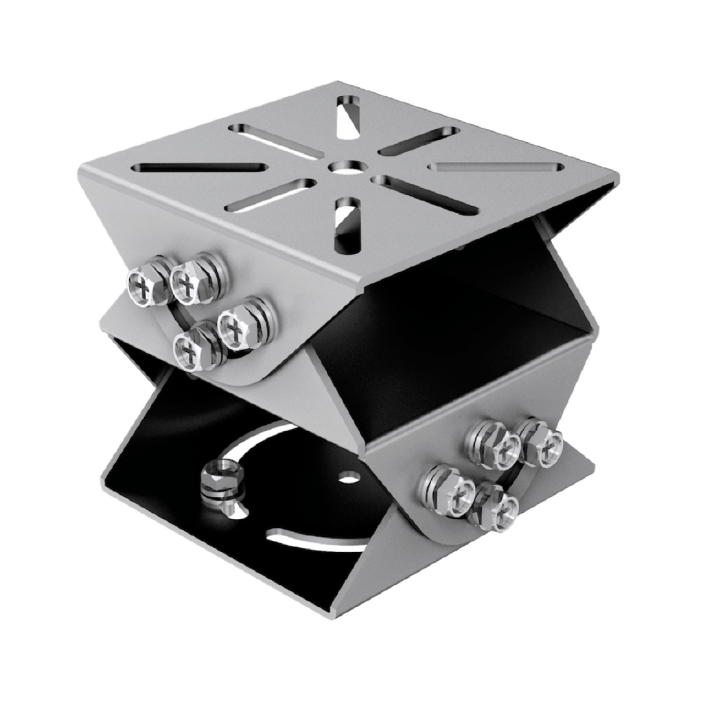 Montaje de Conexión PT para Cámaras IDS-TCM403 / Fabricado en Aluminio / Anticorrosivo