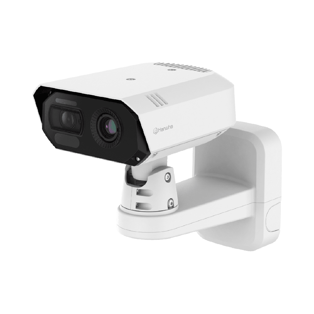 [TNM-C4942TDR] Cámara IP Bullet Termica Bi-Spectral / Lente Visible 8MP / Vision Térmica 640x480p Lente 9.1mm@8FPS / H.265 & WiseStream / IP67 / NEMA4X / Termografia para uso industrial -20°C a 130°C