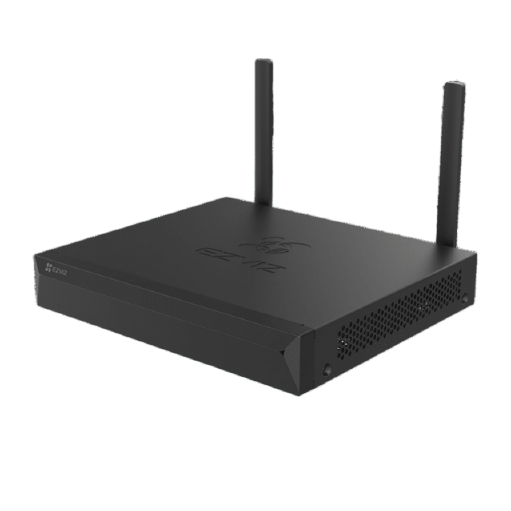 CSX5S/4W NVR 3K (5 Megapixel)  / Para 4 Cámaras / 2 antenas Wi-Fi / Compresión H.265 / Almacenamiento hasta 8TB / Salida HDMI-VGA / Compatible ONVIF